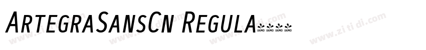 ArtegraSansCn Regula字体转换